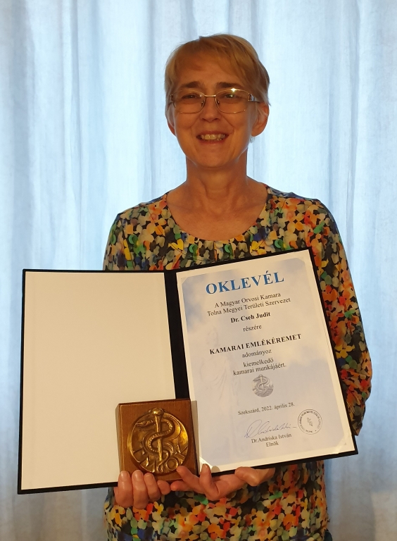 KAMARAI EMLÉKÉREM 2021-2022. DR. CSEH JUDIT